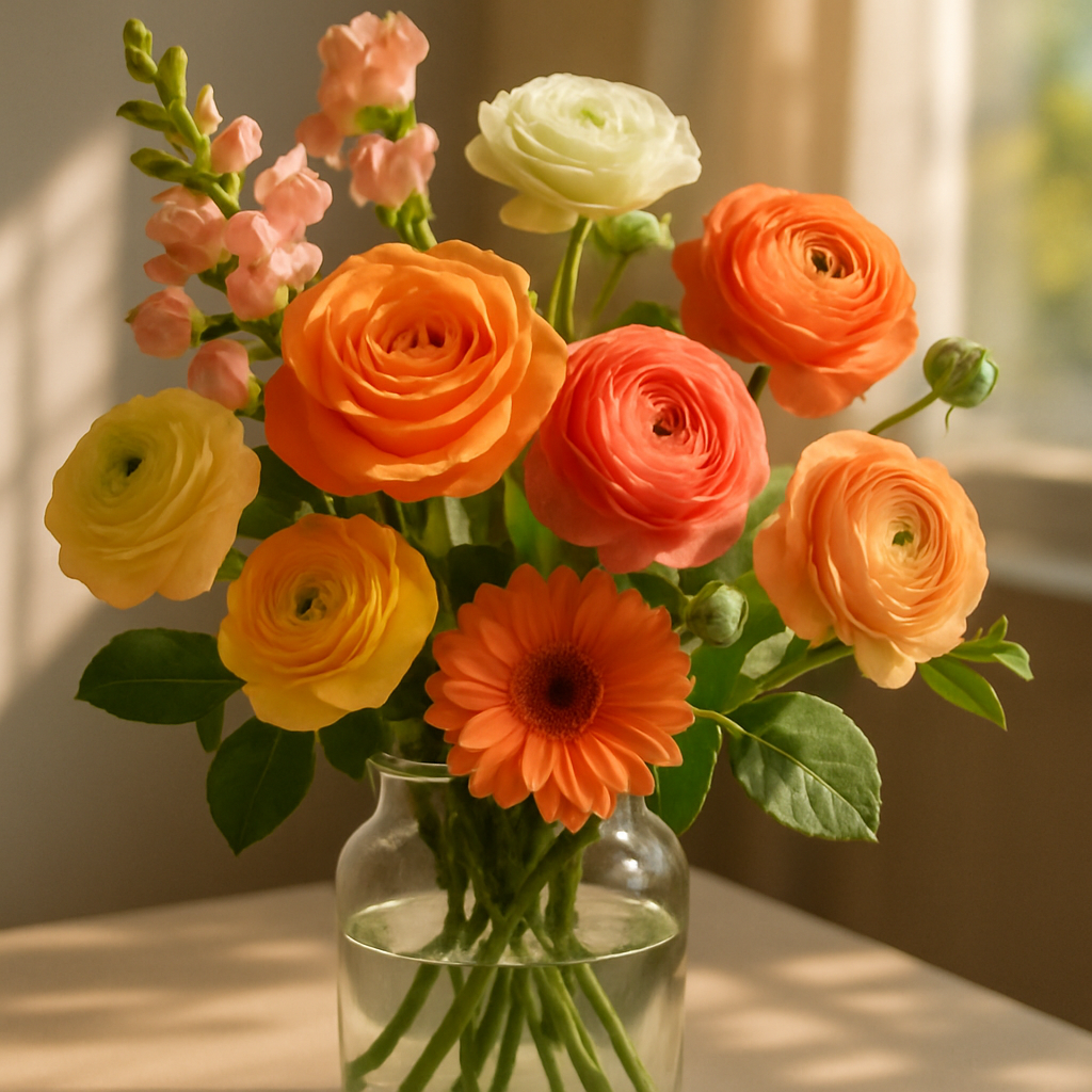 Blumenpflege
